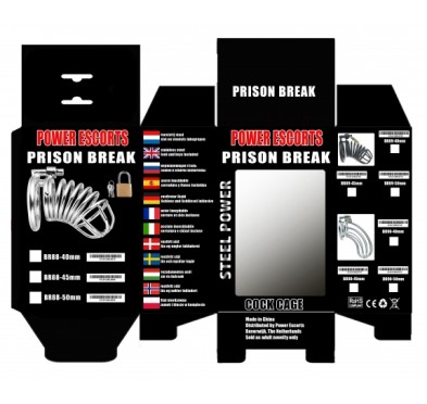 Prison BReak metal small 40 with lock